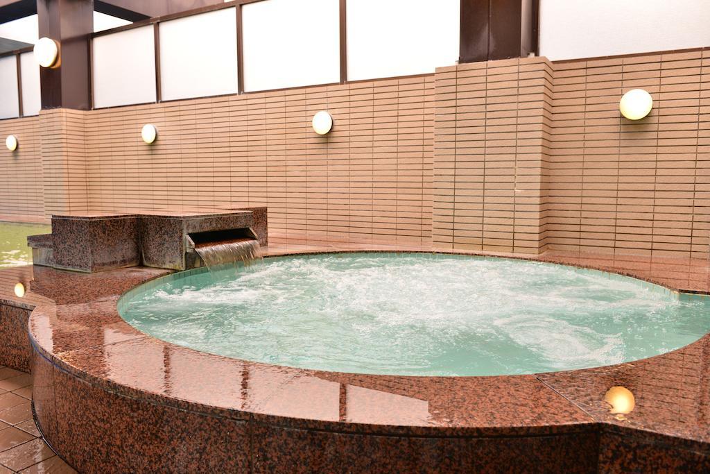 Akita Onsen Plaza Hotell Exteriör bild