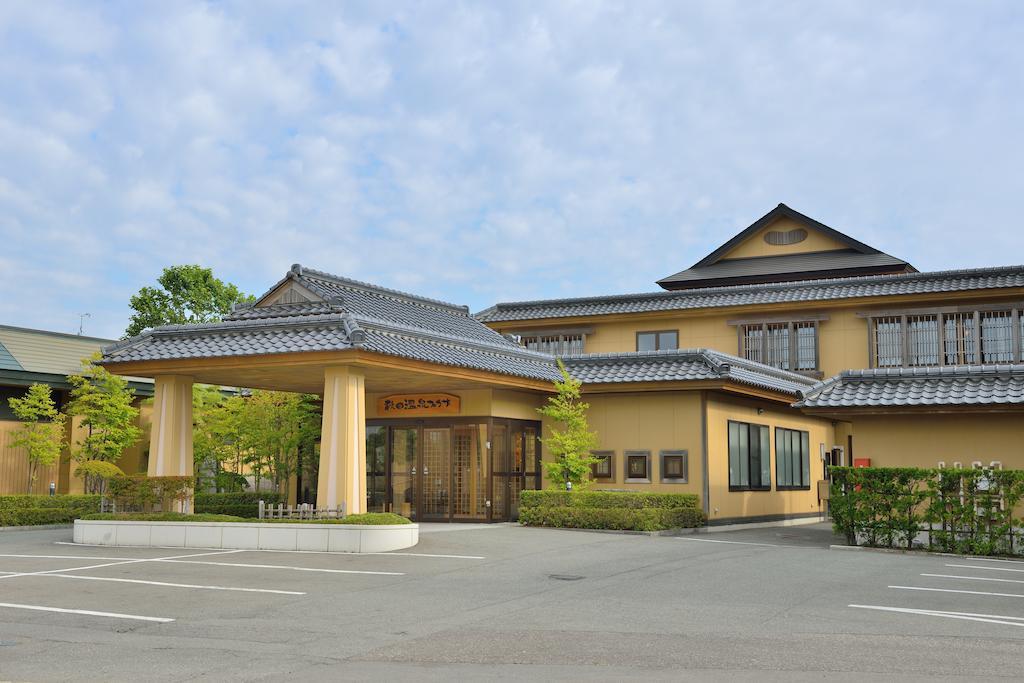 Akita Onsen Plaza Hotell Exteriör bild